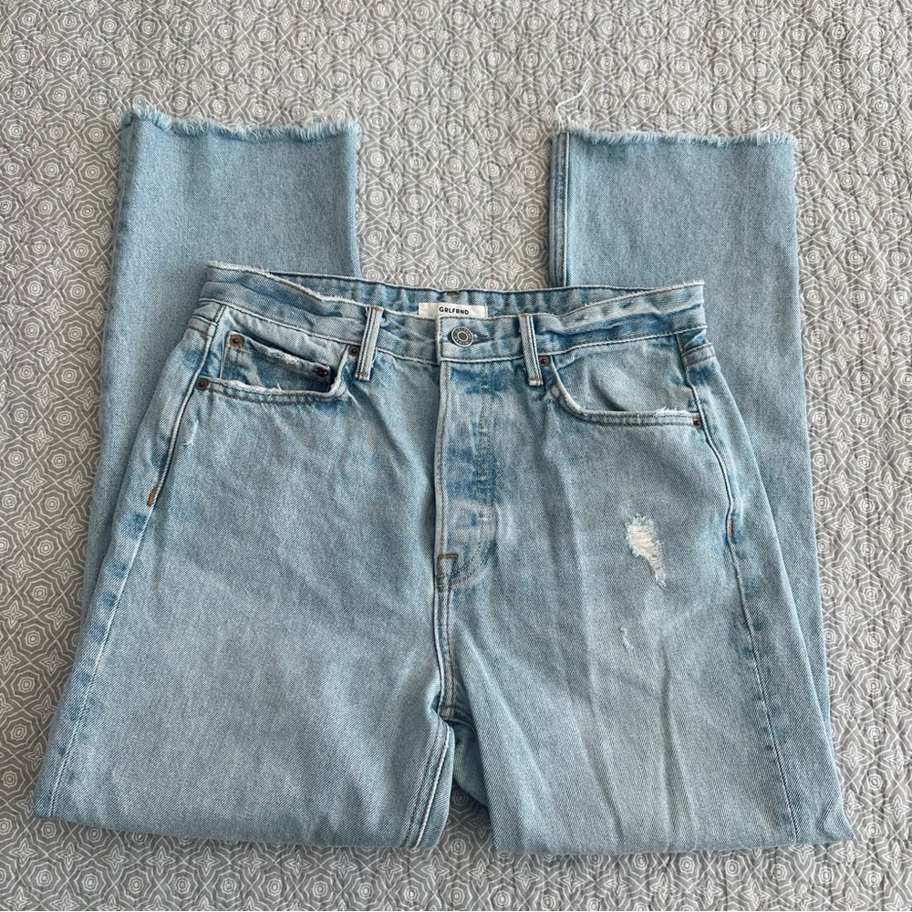 GRLFRND Super High Rise Helena Gonna Love Me Jeans Size 27 - Picture 3 of 14